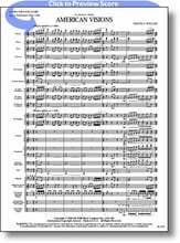 American Visions Concert Band sheet music cover